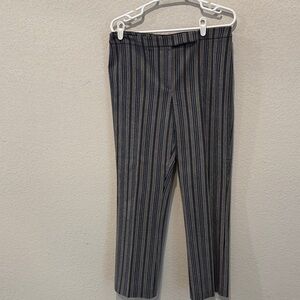 Striped Gray and Blue Women’s Pants